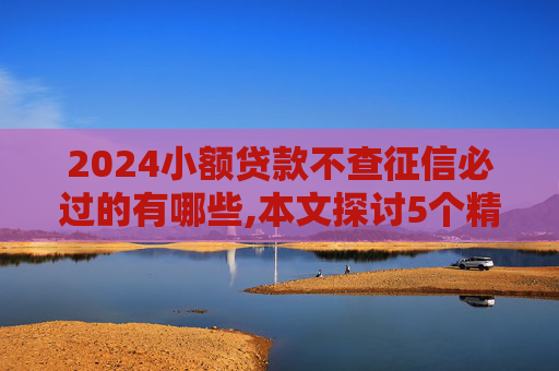 2024小额贷款不查征信必过的有哪些,本文探讨5个精选借3000到账2550周期30天的口子