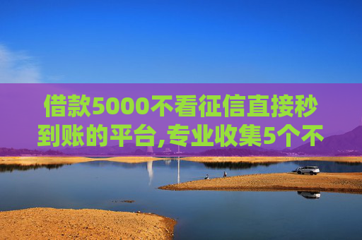 借款5000不看征信直接秒到账的平台,专业收集5个不需要差征信的借款平台