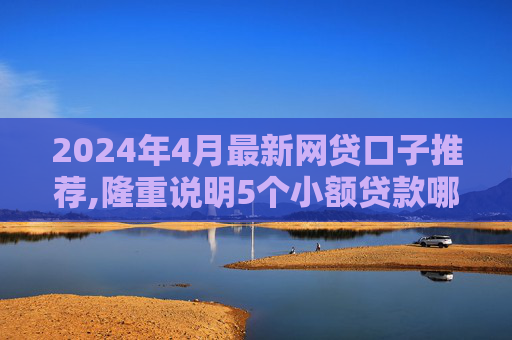 2024年4月最新网贷口子推荐,隆重说明5个小额贷款哪里最可靠直接到账
