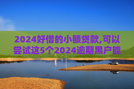2024好借的小额贷款,可以尝试这5个2024逾期黑户能下款的网贷