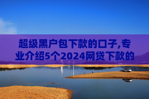 超级黑户包下款的口子,专业介绍5个2024网贷下款的口子