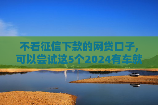 不看征信下款的网贷口子,可以尝试这5个2024有车就能贷款