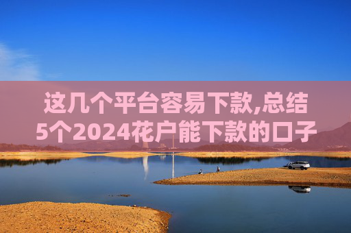 这几个平台容易下款,总结5个2024花户能下款的口子