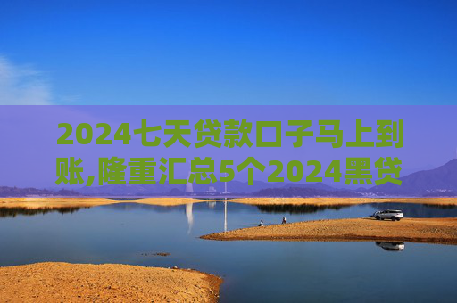 2024七天贷款口子马上到账,隆重汇总5个2024黑贷款马上下款的有哪些
