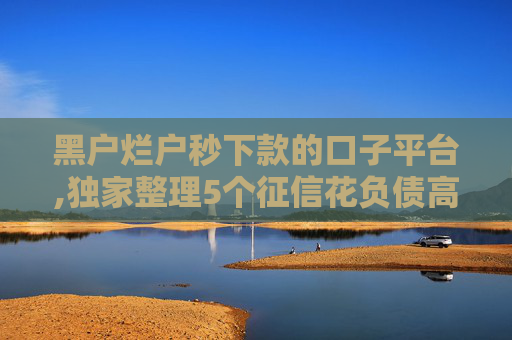 黑户烂户秒下款的口子平台,独家整理5个征信花负债高还能下款的网贷