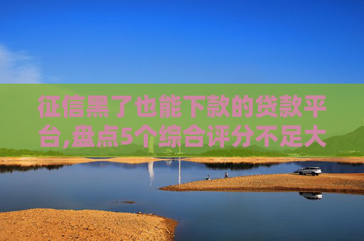 征信黑了也能下款的贷款平台,盘点5个综合评分不足大数据花下款