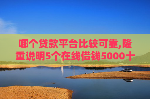 哪个贷款平台比较可靠,隆重说明5个在线借钱5000十分钟到账
