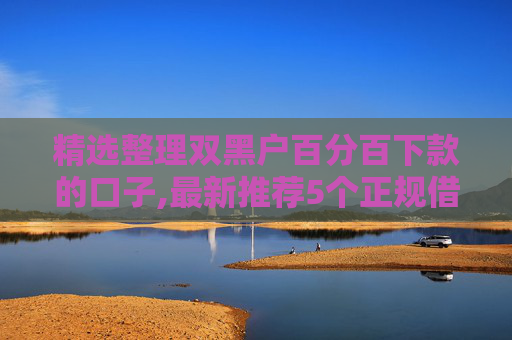 精选整理双黑户百分百下款的口子,最新推荐5个正规借贷平台哪个比较好