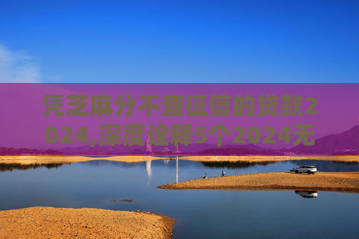凭芝麻分不查征信的贷款2024,深度诠释5个2024无视黑白无视征信申请就下款的口子有哪些