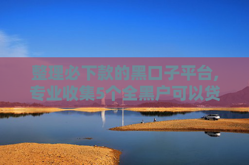 整理必下款的黑口子平台,专业收集5个全黑户可以贷的网贷  第1张